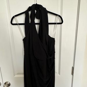 Black SWAK halter dress NWT